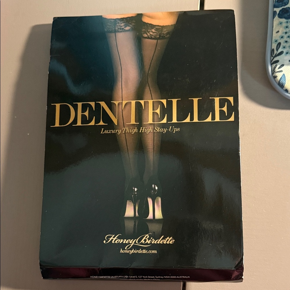 Honey Birdette Dentelle Black Stay-Ups